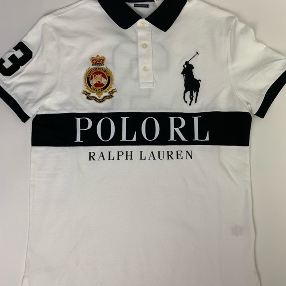 Polo Ralph Lauren White Big Crest Pony 